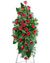 Abiding Love Standing Spray Sympathy