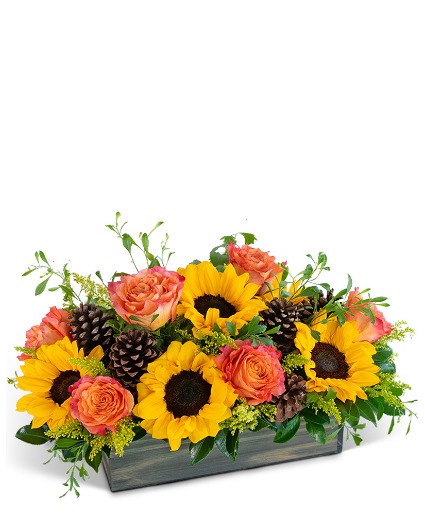 Abundant Autumn Fields Flower Arrangement