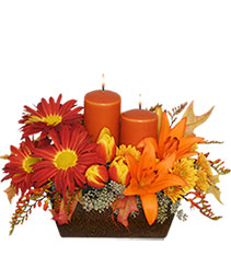 Abundant Beauty Fall Centerpiece