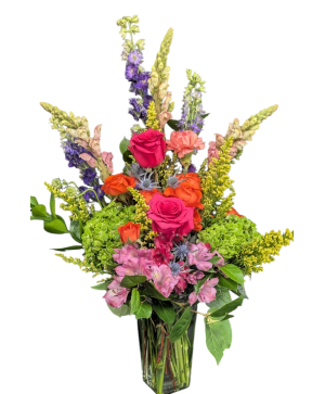Abundant Colors  Vase Arrangement