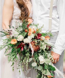 Abundant Greenery Bridal Bouquet 