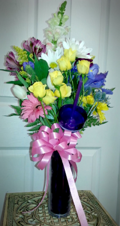 Acrylic Cup Arrangement Everyday