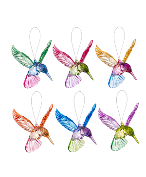 Acrylic Meadow Hummingbird Ornaments  Gift Item