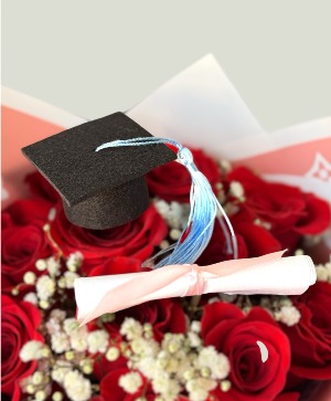 Add Mini Grad Hat & Diploma 