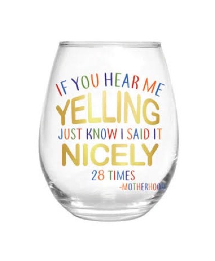 ADD ON: Stemless Wine Glass 
