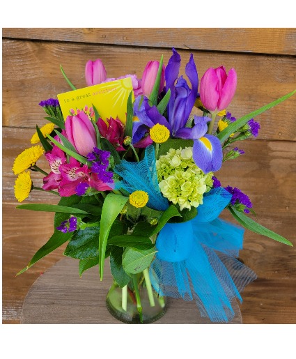 Administrative Professional Fresh Spring Vase! Spring Flowers