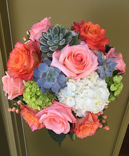 Adorable Aesthetic Bouquet with Succulents