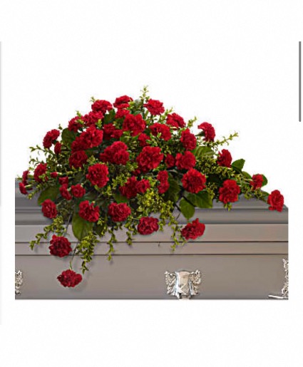 Adoration casket spray  