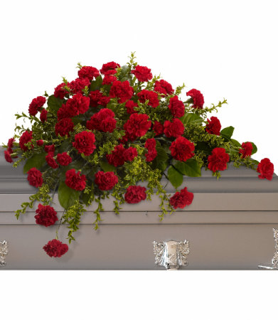 Adoration Casket Spray T242-2