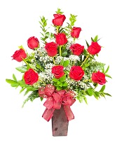 Adored Dozen Roses Dozen Red Roses