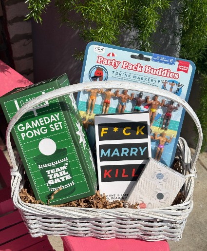 Adults Only Party  Gift Basket