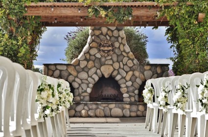 Aeronautical Inspiration (6) Wedding Chair Flowers