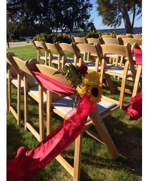 Aisle Bouquet Ceremony