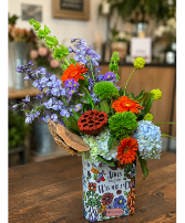 Alice in Wonderland Arrangement Keepsake Vase  