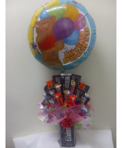 Aliviate Pronto hersheys candy bouquet 