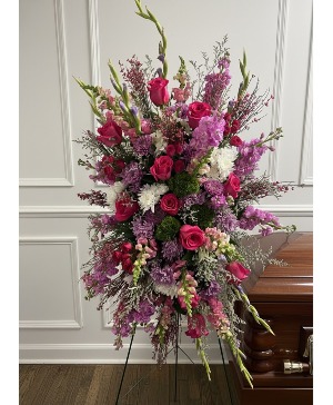 Standing Spray by Designers#003 Flower Arrangement