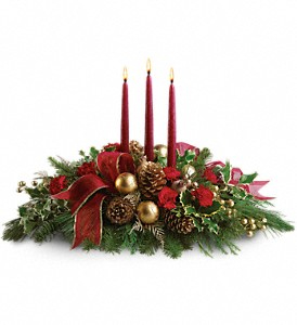 Teleflora's All is Bright Centerpiece Christmas