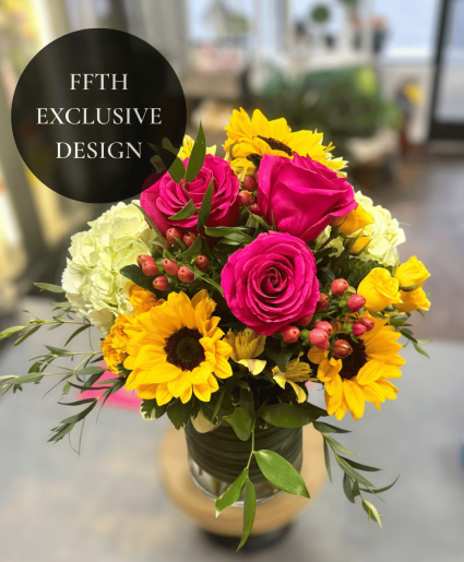 All is Bright Vase Arrangement