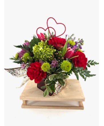 All My Heart Vase in North Platte, NE | The Flower Market