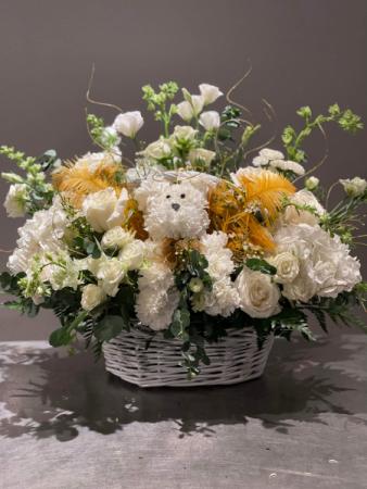 All Paws Go To Heaven  Basket Arrangement