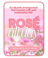 All Pink - Designer's Choice Flower Arrangement