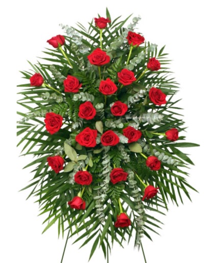 All Red Rose  Spray 