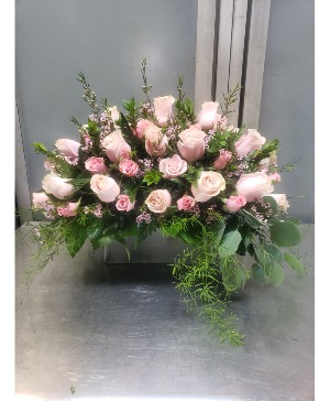 All Rose Casket Spray for Juvenile/Infant Casket  210.95