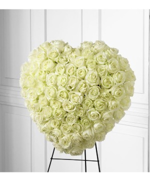All Rose Heart Spray