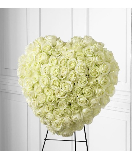 All Rose Heart Spray