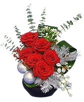 ALL SPRUCED UP Holiday Bouquet
