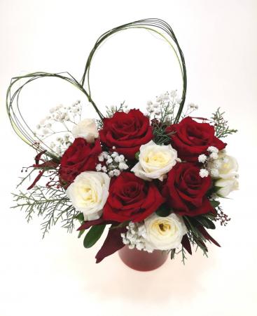 All We Need Is Love Container Arrangement