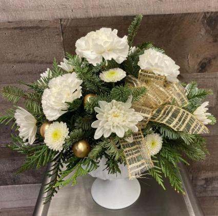 All White Centerpiece  