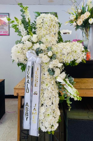 All White Cross 