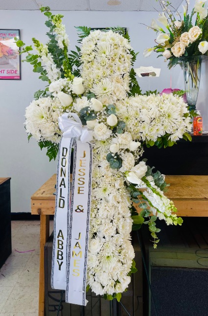 All White Cross 