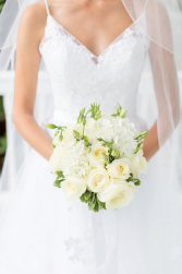 All White Garden Style