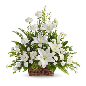 S100 - All White Splendor Arrangement