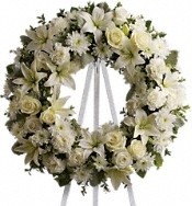All white wreath Wreath