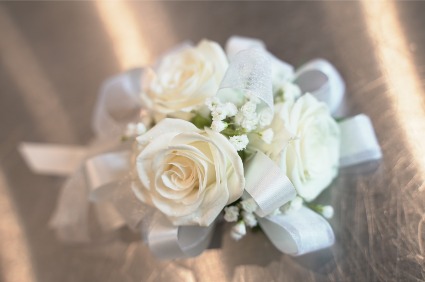 Angelic White  Wristlet