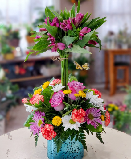 Alstromeria Topiary Arrangement 