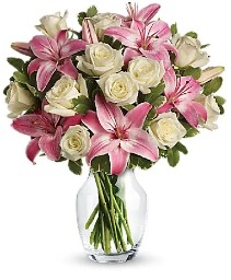 Always a Lady Vase arrangement