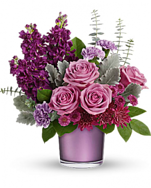 Always Amethyst Bouquet Ceramic