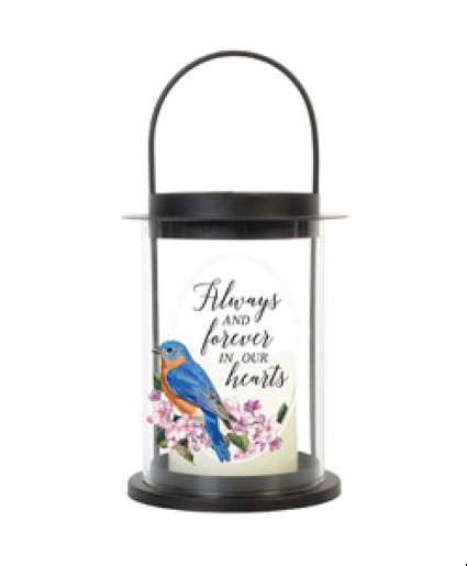 Always and Forever Lantern 57635 Sympathy Keepsake