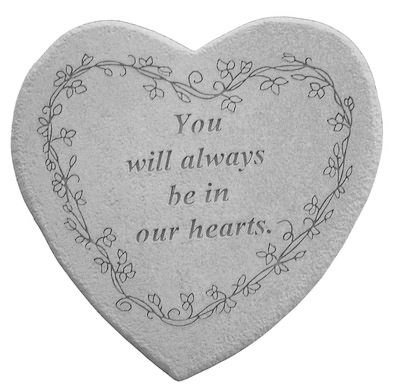 Always in Our Heart Plaque