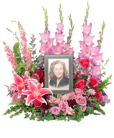 Always In Our Hearts Memorial Flowers (frame not included) in Albany, NY | Ambiance Florals & Events