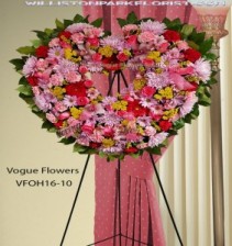 Staying In Our Hearts Funeral Sympathy Hearts