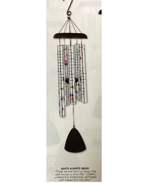 Always Near 38 Inch Sonnet Wind Chime