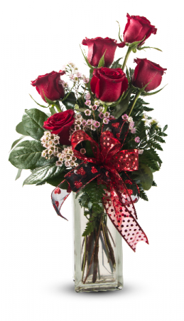Half dozen roses Exclusive Design