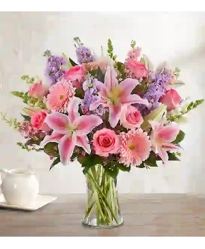 Always On My Mind Flower Bouquet assorted flowers