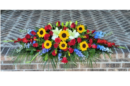 Always Remembered Casket Spray 