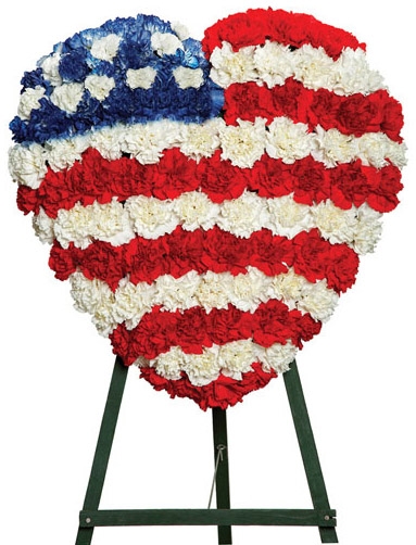 Am-Flag Sympathy Spray